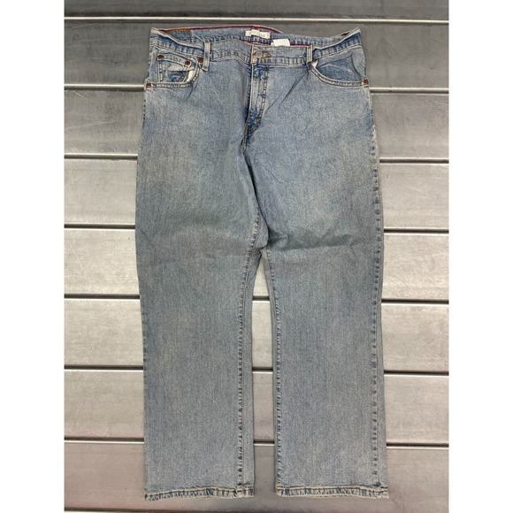 Levi's Denim - Vintage Levis 550 Jeans‎ Womens 16S 35X30 Blue Light Wash Denim Relaxed Boot Cut